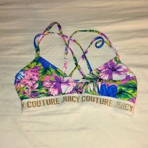Used  girl Juicy couture 2 piece bathing suit
